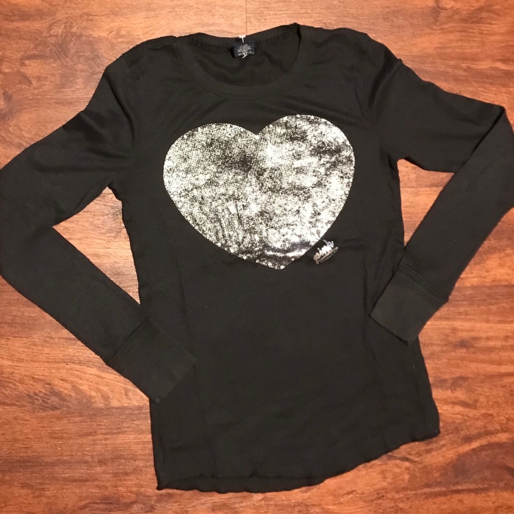 NWT PINK heart thermal